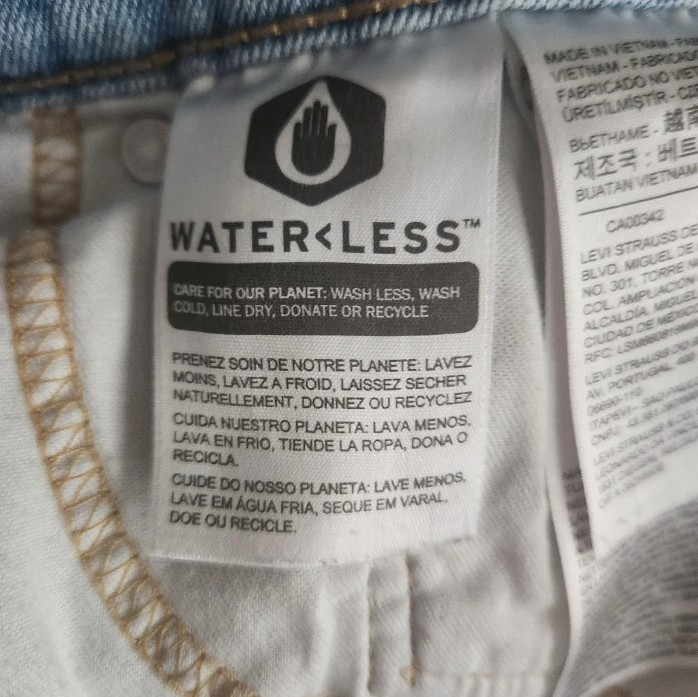 Gorgeous Light Wash Levi's Straight W28 L32